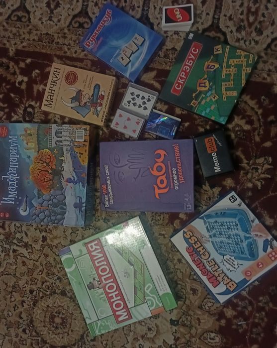 СРОЧНО продаю коллекцию настольных игр