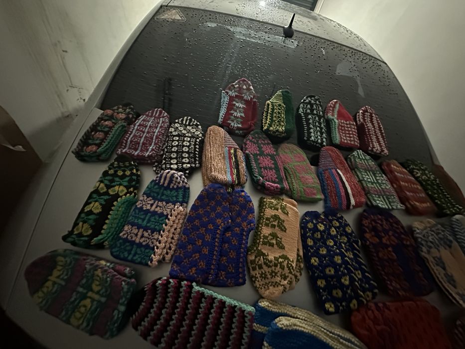 Дамски терлици от естествена вълна