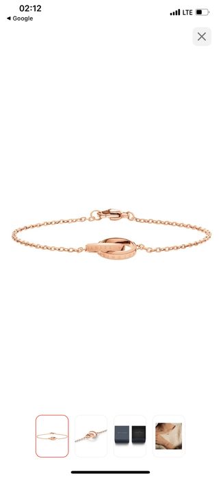 Браслет Daniel Wellington Elan Unity в цвете rose gold