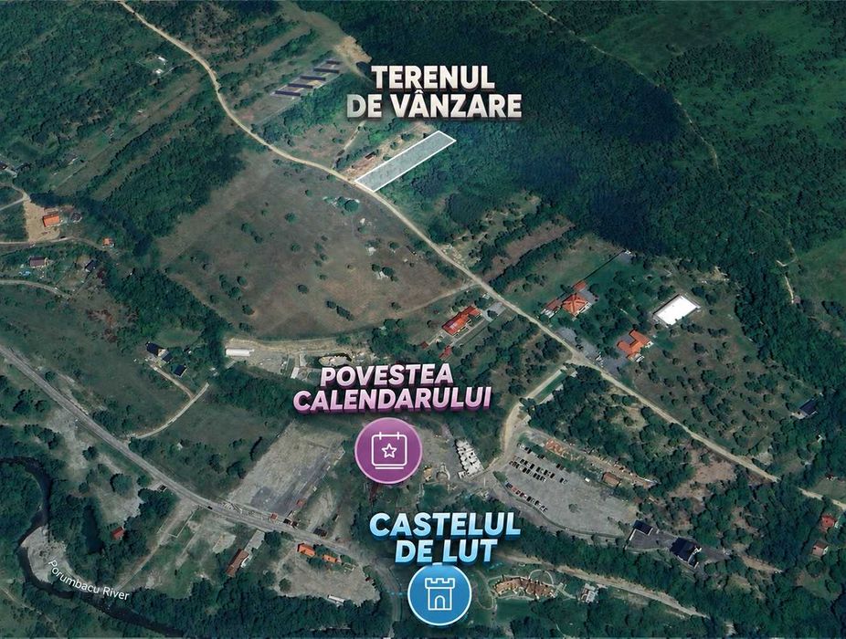 Teren Sibiu 1400 mp în Porumbacu de Sus – Perfect pentru Cabană sau Casă de Vacanță