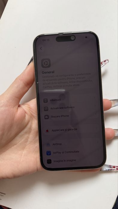 Iphone 15 pro 128 gb in stare foarte buna