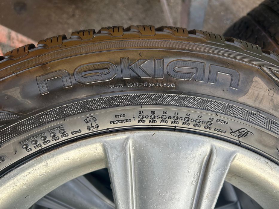 Jante R18 Mercedes  ML + anvelope iarna