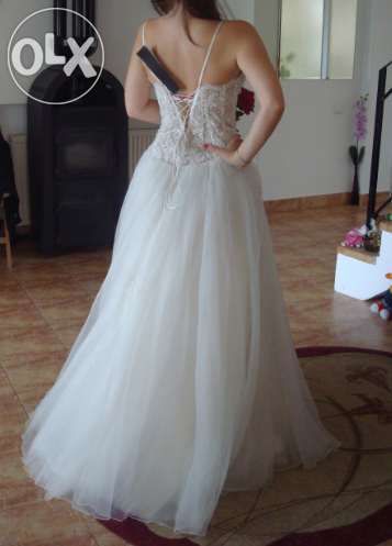 Vand rochie mireasa Princessa-culoare Ivoire- mar. 40