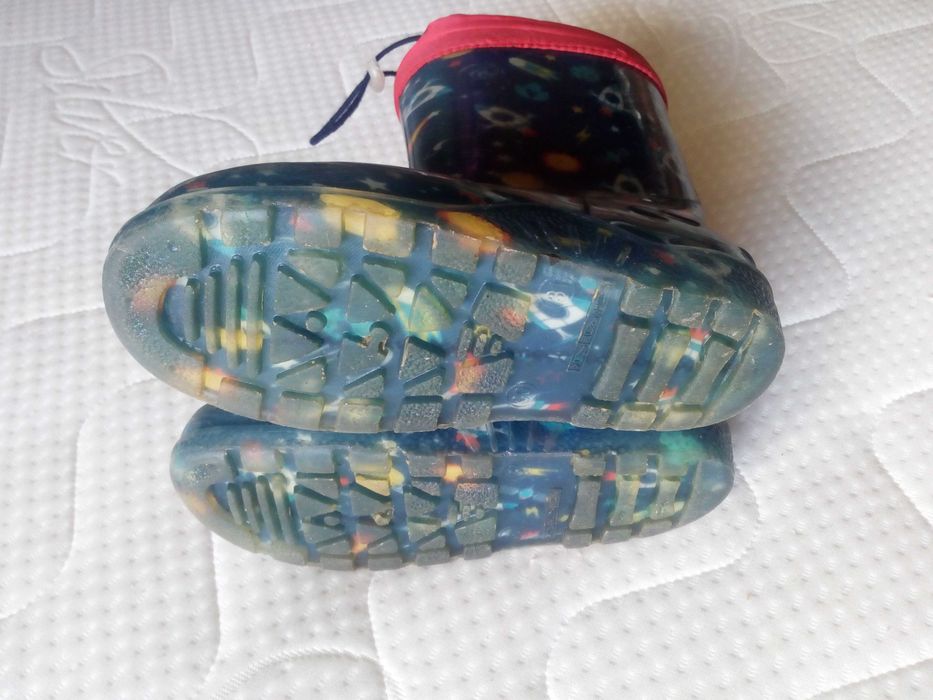 LC WAIKIKI детски гумени ботуши с топло чорапче 30-31