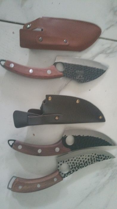 Cutit japonez forjat manual,Full Tang, antiaderent,de dezosat, filetat