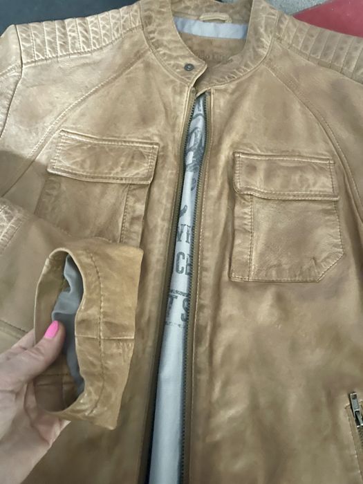 Geaca piele naturală