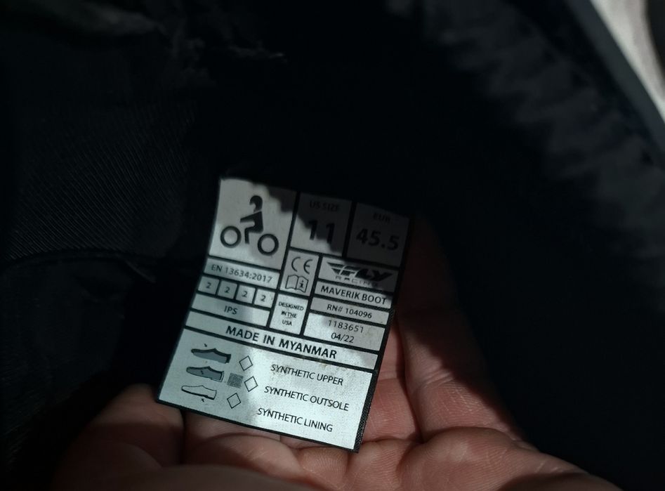 Cizme enduro Fly Racing Maverik