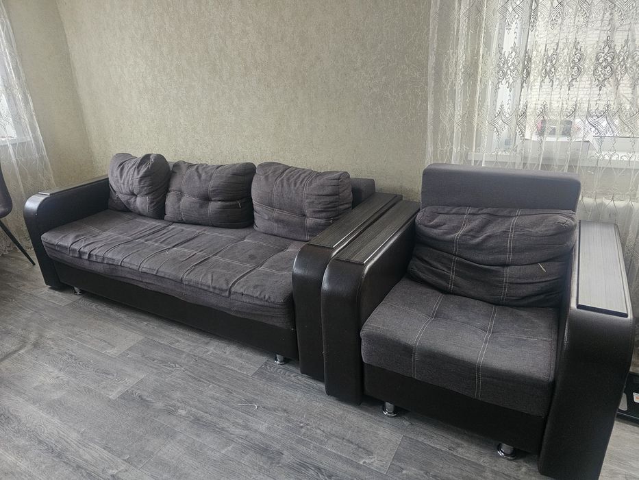 Продам кресло-кровать + диван