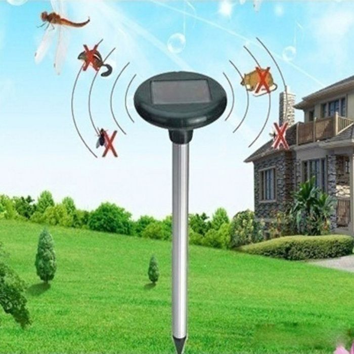 Соларен Уред против змии къртици насекоми мишки мухи комари