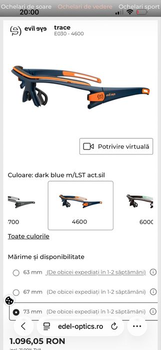 Evil Eye mod e030 75 4600 Made in Austria