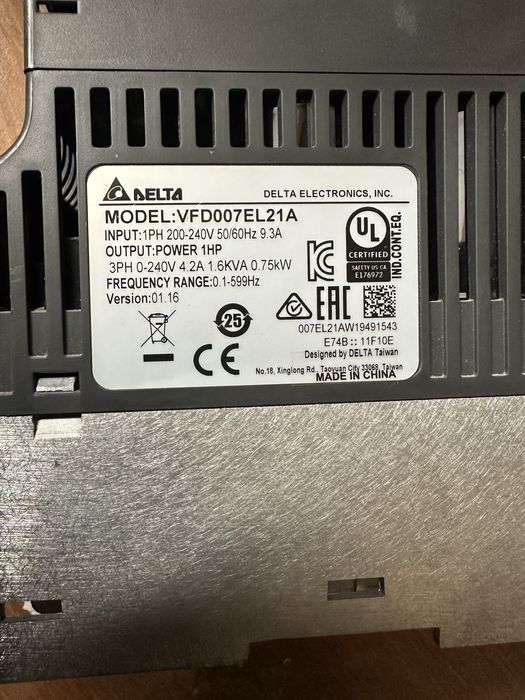 Convertizoare de frecventa delta vfd