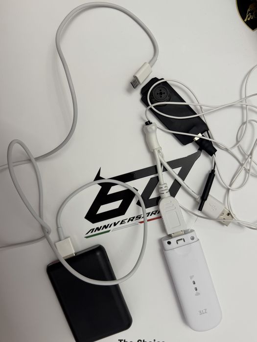 Kit complet de copiat, casca japoneza+cutiuta GSM