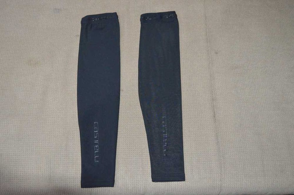 Mâneci Încălzitoare Brațe Ciclism Castelli Thermoflex Negru - Mărimea M femei