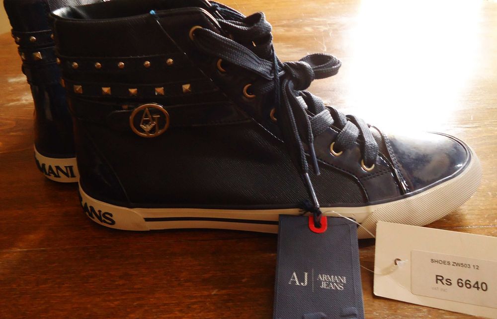 Armani Jeans EU 40/US 8.5/UK 6.5 Дамски Кецове Сини НОВО