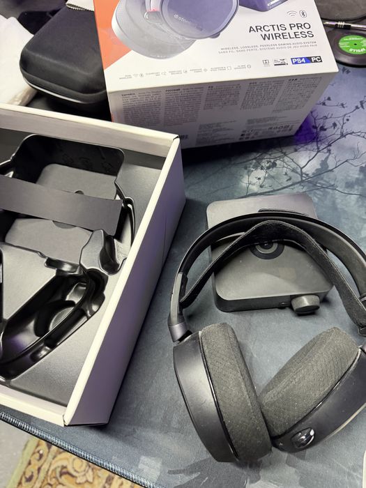 Гарнитура + цап steelseries arctis pro wireless