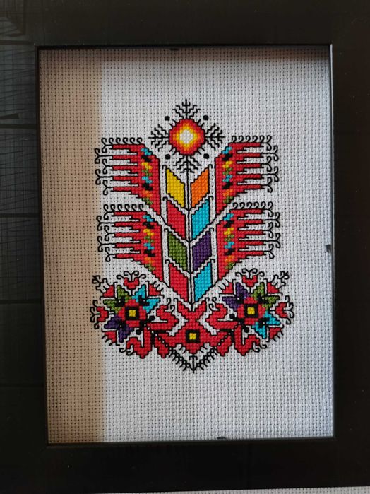 Шевица "Дървото на живота" в рамка