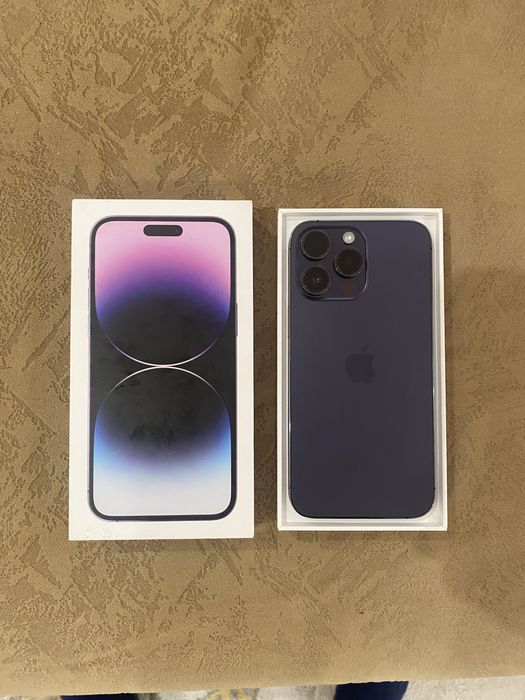 iPhone 14 pro max 256 GB в отличном состоянии, без ремонта акб 80%