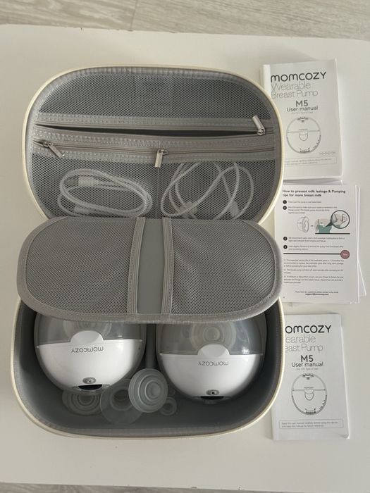 Pompa de san dubla Momcozy M5 hands free