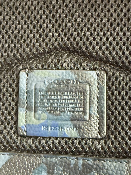 Кожена раница Coach