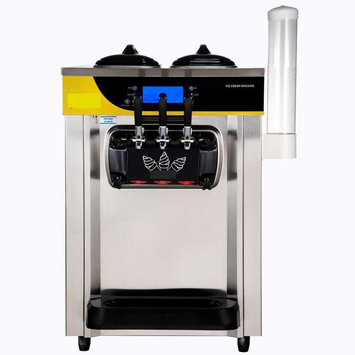 Нова Професионална Машина за мек италиански сладолед крем гаранция 1 г