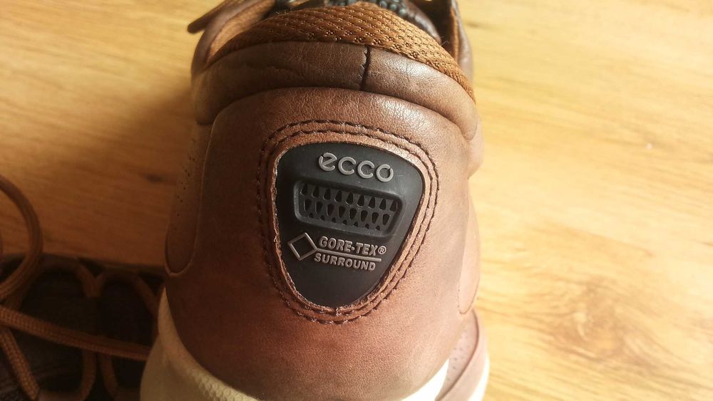 ECCO GORE-TEX YAK LEATHER Shoes размер EUR 44 естествена кожа водонепромокаеми - 1103
