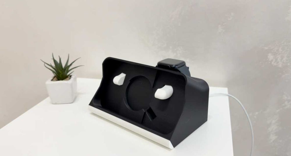 *НОВО* iPhone зарядна стойка 12-17 Pro/Max | Apple Watch & AirPods