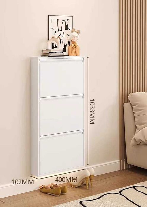 Металлический шкаф для обуви 15 см – Kaidiya/Тонкий шкаф для обуви