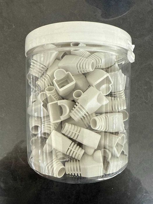 RJ-45 konnektori uchun izolyatsion qopqoq, 100 dona