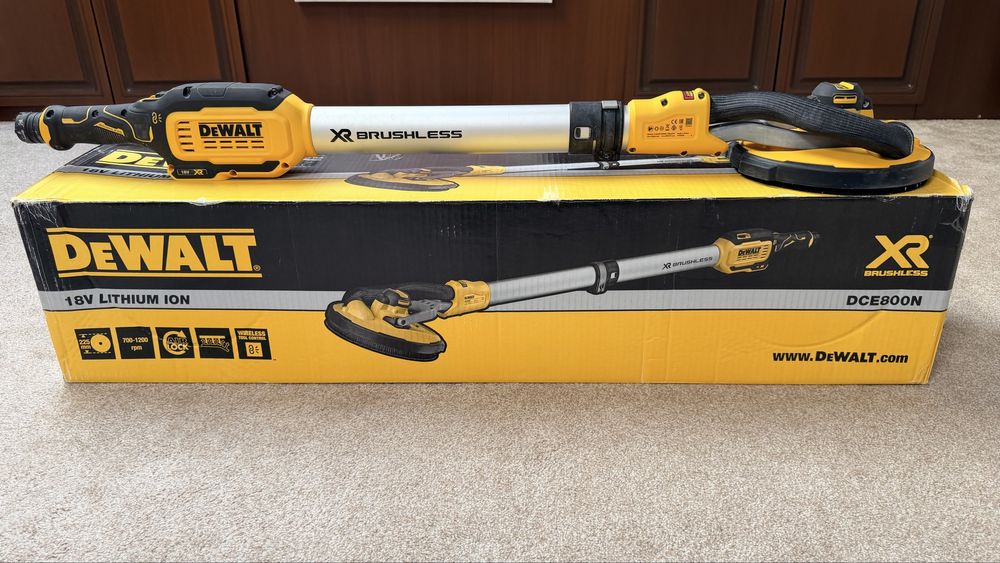 DeWalt DCE800N-XJ slefuitor pereti girafa cu acumulator 18 V