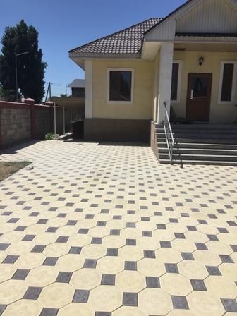 Укладка брусчатка