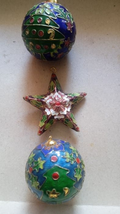 Lot globuri vechi Crăciun