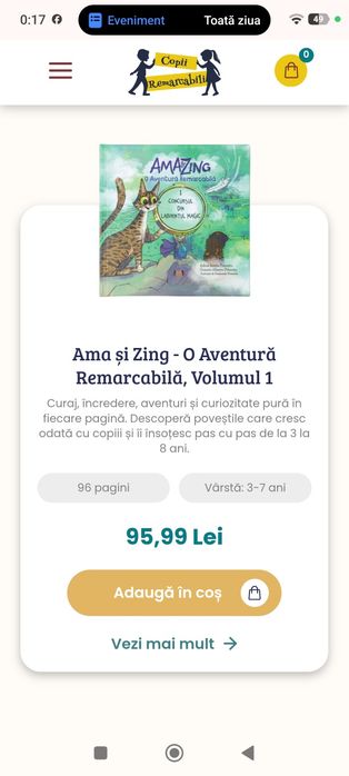 Set cărți Ama și Zing