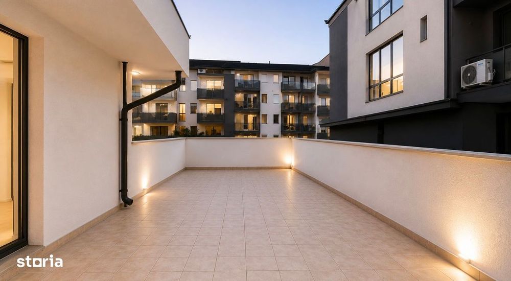De inchiriat - Apartament cu 2 Camere si Terasa/ Otopeni /