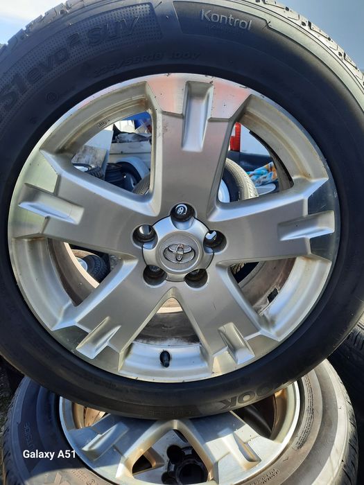 Ляти джанти с гуми за ТОЙОТА ,5×114.3, 18цола