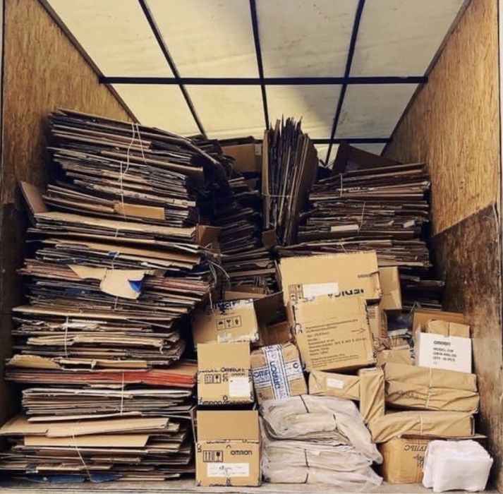 Прием картона 50/70тг/кг