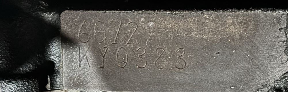 Двигатель митсубиси 6G72 мотор 3.0 V6 24V SOНС