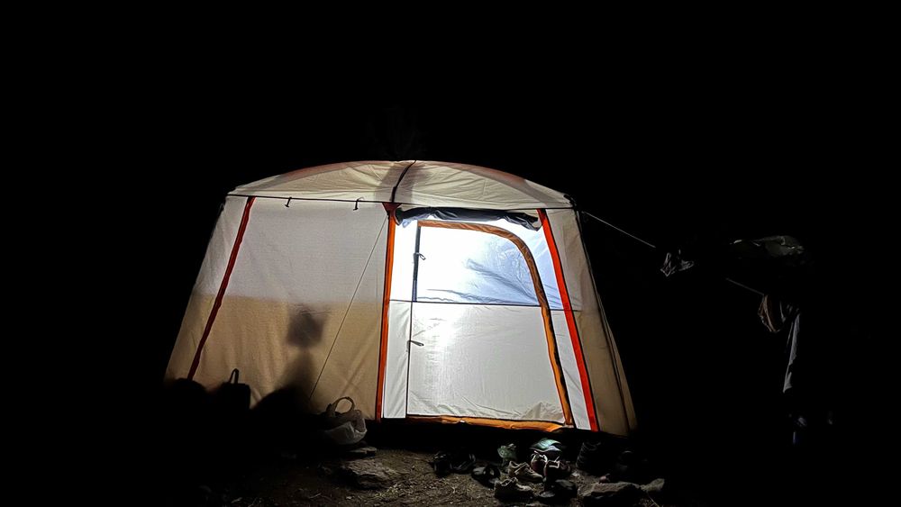 Большая палатка на 6-10 человек