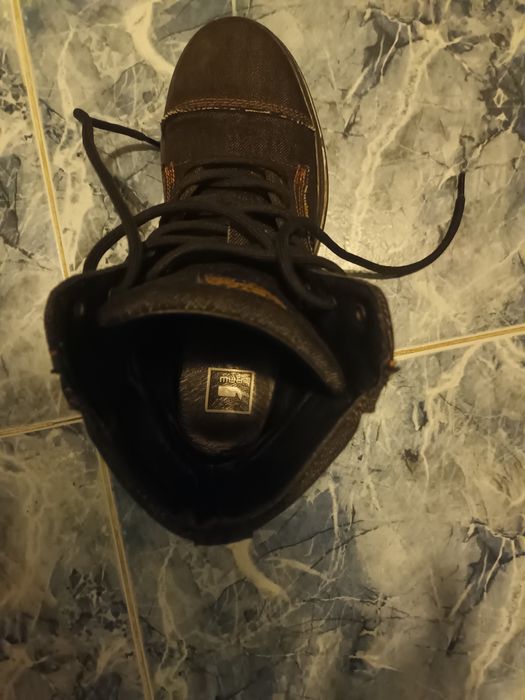 Боти g-star 37 тъмно сини денимкъм черно