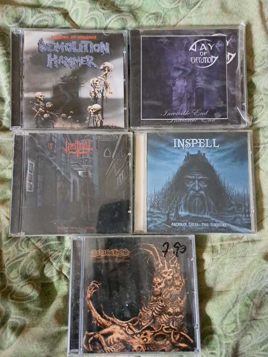Оригинални дискове с метъл и др. CD
