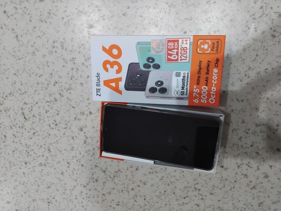 Zte a36,64памяти,