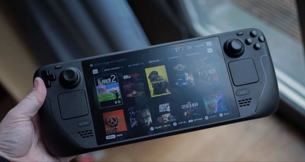 Steam deck oled 1 tb в идеальном состояние