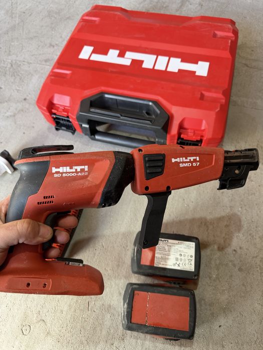 Hilti SD 5000-A22 + SMD 57 винтоверт за гипсокартон