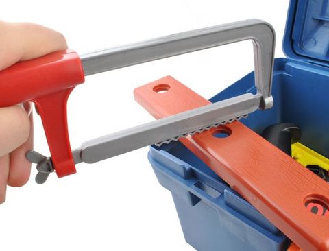 Set unelte pentru copii , cutie de unelte, 11 piese, 30x19x15cm, 3+
