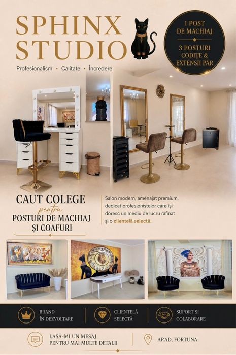 Posturi Salon Infrumusetare