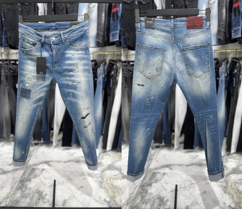 Мъжки Дънки Dsquared2 / Black Island Premium