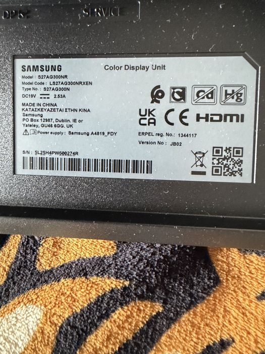 Monitor SAMSUNG Odyssey G3 27’