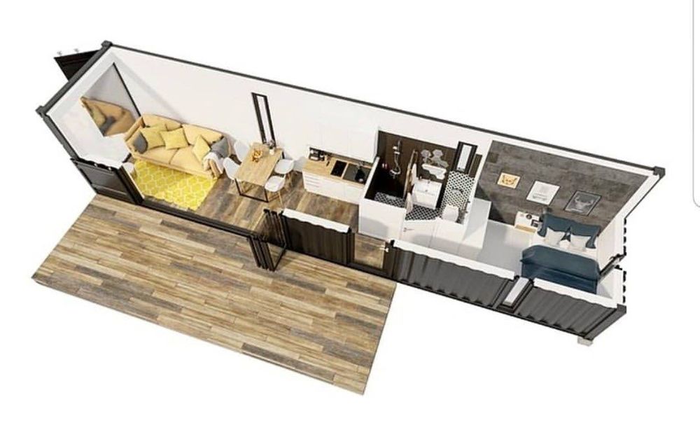 Жилые дома/офиса из контейнеров