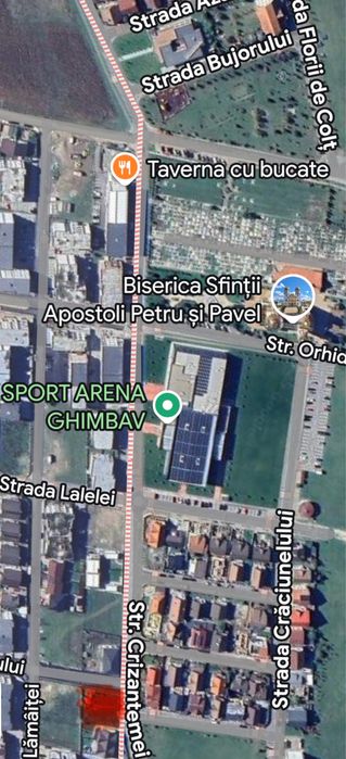 teren ghimbav cu proiect casa