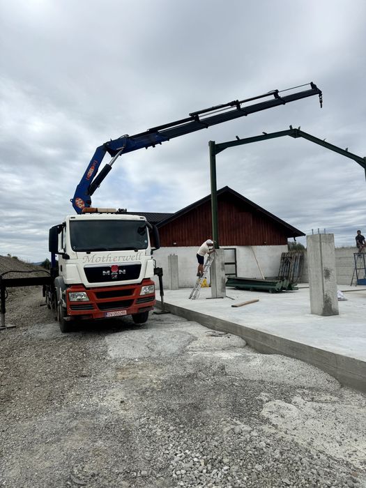 Man 26-400 Platforma + Macara