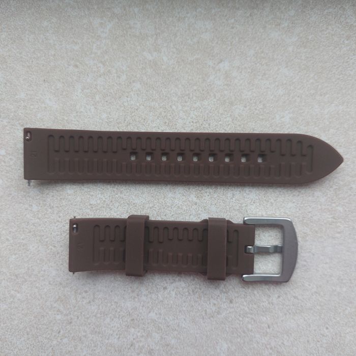 Curea ceas silicon. 21 mm